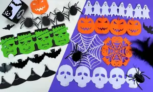 Jak zrobić ozdoby na Halloween z papieru - proste i kreatywne pomysły