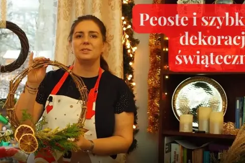 Z czego można zrobić ozdoby świąteczne? Pomysły na łatwe dekoracje