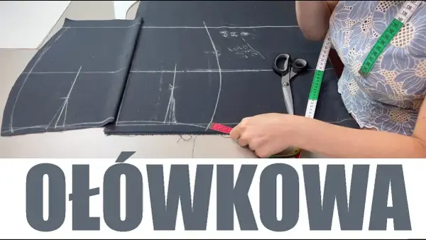 Jak uszyć spódnicę ołówkową - wykrój i praktyczne porady szycia
